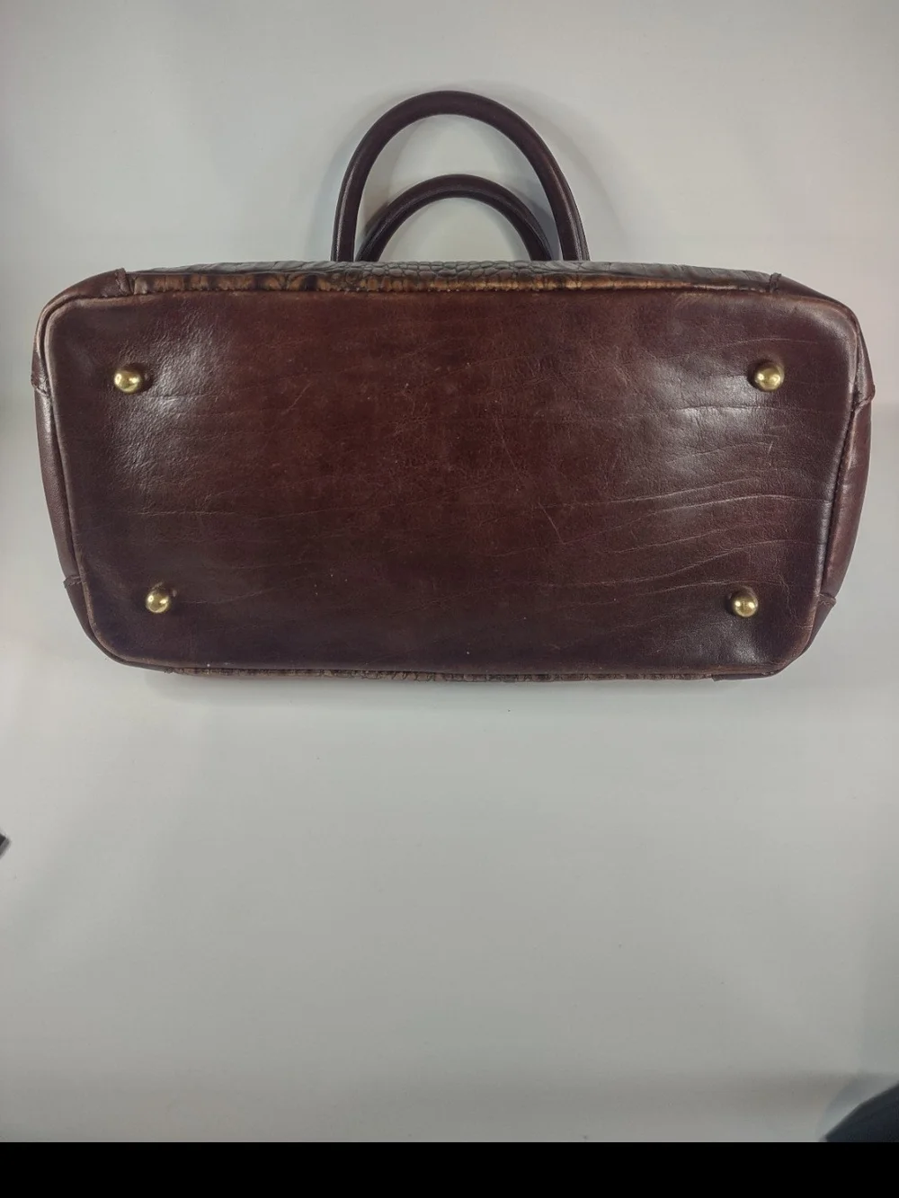 Era-Ready Brown Leather Women's Tote Bag by Brahmin